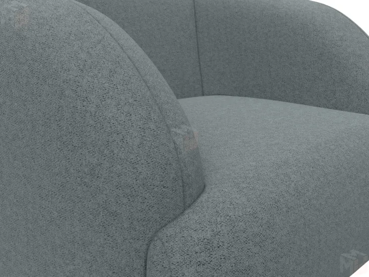 Кресло Лига-041 ( Амур 07 серый )