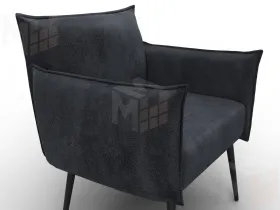 Кресло Лига-083 ( велюр TOWER 11 темно-серый )