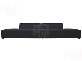 Диван прямой модульный Монс лофт ( JOLY 16 темно-серый )