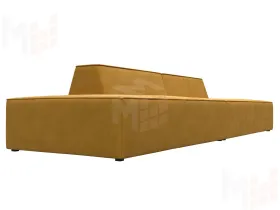 Диван прямой модульный Монс лофт ( BRUT 10 желтый )