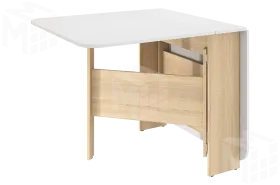 Стол-книжка раскладной Мечта 2 дуб сонома/белый