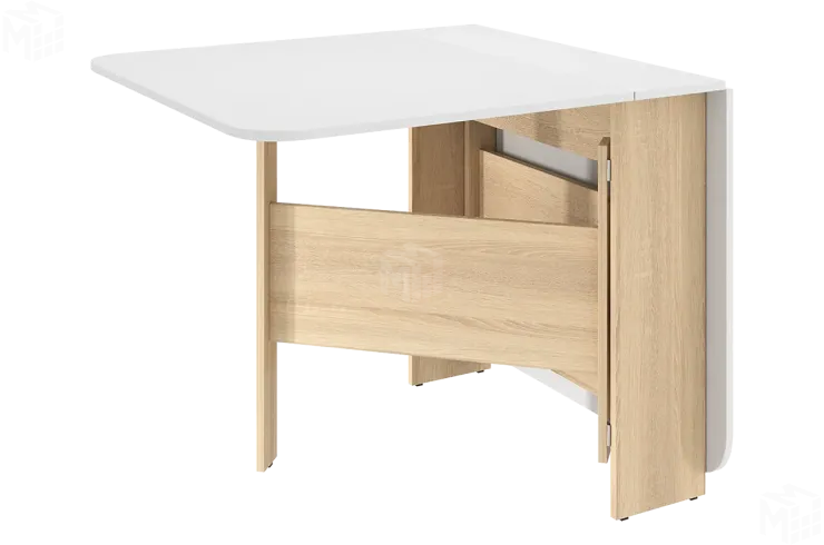 Стол-книжка раскладной Мечта 2 дуб сонома/белый