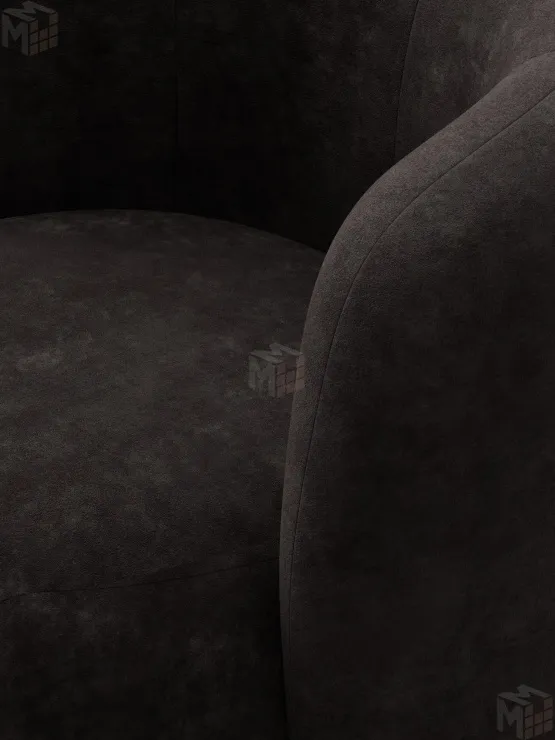 Кресло Лига-072 ( BRUT 17 коричневый )