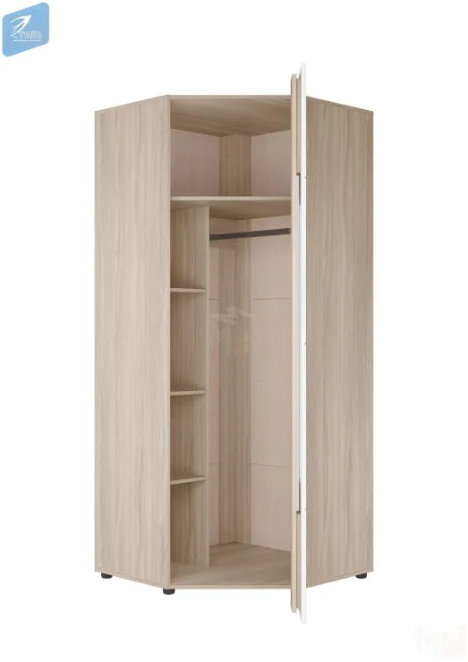 Шкаф угловой 45 градусов Палермо-3 ШК-013