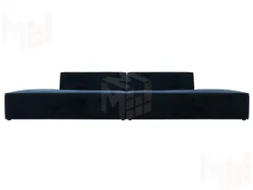 Диван прямой модульный Монс лофт ( TOWER 13 синий )