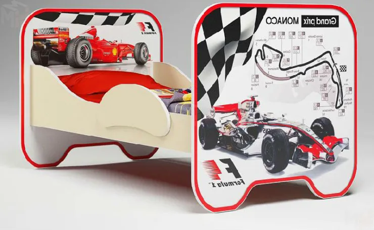 Серия Формула-1, готовая комната №6