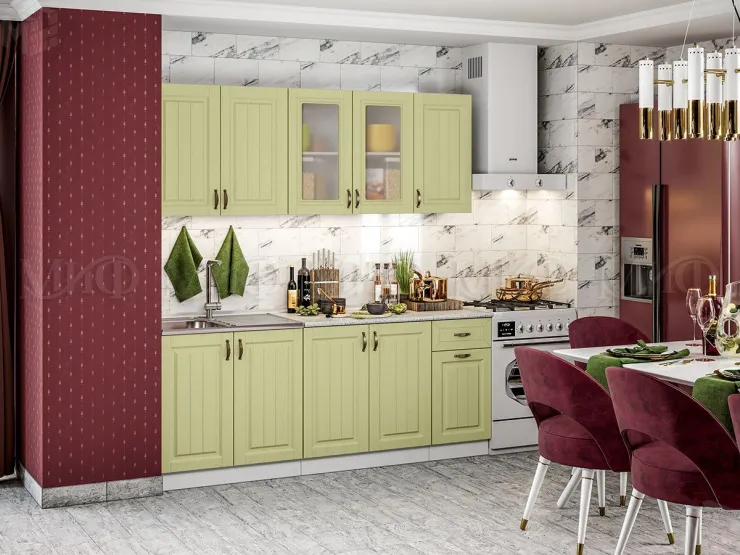Кухня Настя 2,0 фисташка