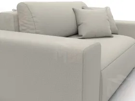 Кресло Лига-036 НПБ ( Амур бежевый )