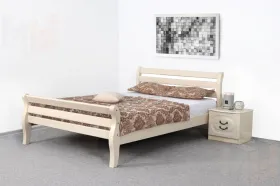 Кровать Аврора  Ясень жемчужный 1600х2000