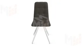 Стул Аспен К4 Белый матовый, Велюр Confetti Stone