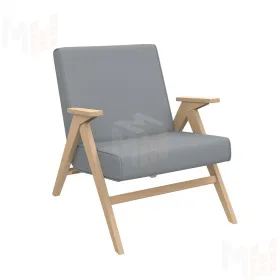 Кресло для отдыха Вест (Натуральное дерево/Fancy 85)