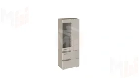 Шкаф для посуды Фьюжн - ТД-260.07.27 Бежевый, Дуб Сонома трюфель