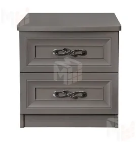 Тумба прикроватная Мишель Лайт серый камень
