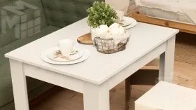 Стол обеденный Промо тип 1 Белый