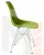 Стул обеденный DOBRIN DSR (ножки хром, цвет салатовый (G-08))