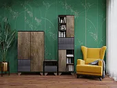 Гостиная Копенгаген дуб самдал/серый графит вариант 5