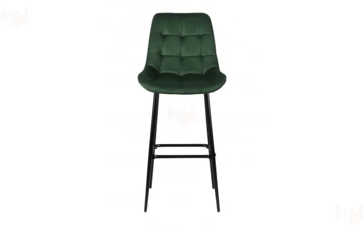 Барный стул Эйден Confetti deep forest/черный