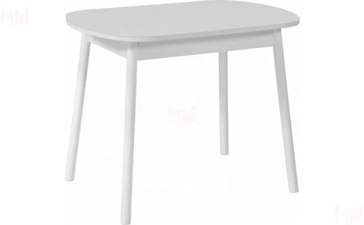 Стол раскладной стеклянный Вин 94 Белый 