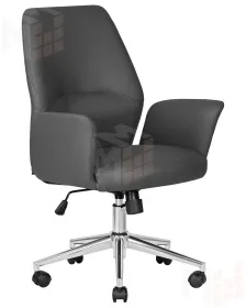 Офисное кресло для руководителей DOBRIN SAMUEL (серый)