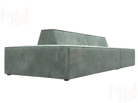 Диван прямой модульный Монс Модерн левый ( BRUT 08 зеленый )