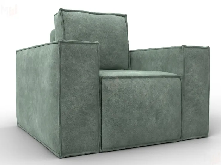 Кресло Лига-081 НПБ ( BRUT 08 зеленый )