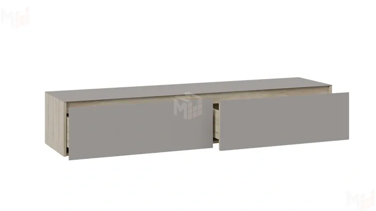 Тумба ТВ Глосс - ТД 319.03.11  Баттл Рок, Стекло Светлый Stone(St)