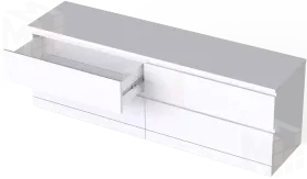 Комод Варма 4Д белый