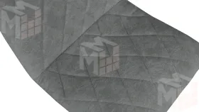 Стул Чили ромб СРП-052 Эмаль черный муар Лофт серый