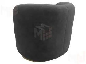 Кресло Лига-072 ( BRUT 16 темно-серый )