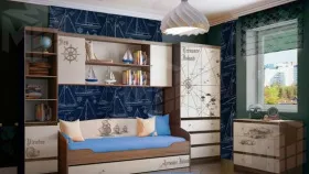 Серия детской мебели Пираты - комната №3