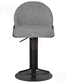Стул барный DOBRIN OLIVER (серая ткань (FLY1347-17))