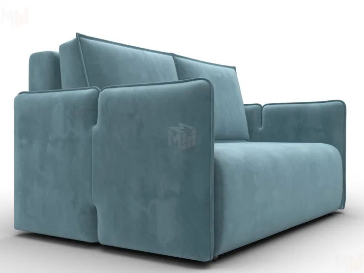 Диван прямой Лига-117 ( SEVEN 113 бирюзовый )