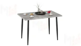 Стол Невада - ДП1-02-08 Эйприл, Черный матовый