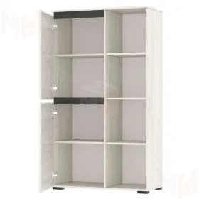 Буфет  ГРЕТТА  Буфет 2С Дуб Крафт белый - Антрацит