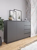 Комод Мори 1600.1 графит