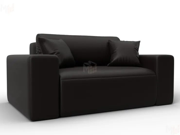 Кресло Лига-036 НПБ ( GRIFON 12 коричневый )