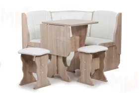 Кухонный уголок Нарцисс (сонома/Милк)