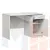Стол письменный Кастор 116*65 с тумбой (белый)