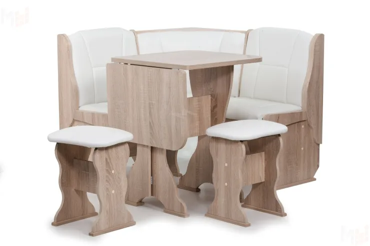 Кухонный уголок Нарцисс (сонома/Милк)