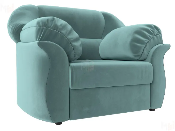 Кресло Карнелла ( SEVEN 113 бирюзовый )