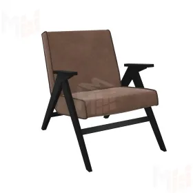 Кресло для отдыха Вест (Венге/Verona Brown, кант Verona Wenge)