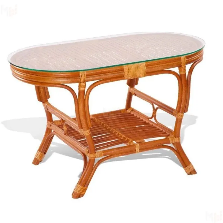 Столик из ротанга 02/15 овальный