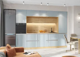 Кухня Карина МДФ 3,2 Пластер Скай