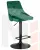 Стул барный DOBRIN JOSEPH BLACK (зеленый велюр (MJ9-88))