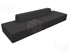 Диван прямой модульный Монс лофт ( JOLY 08 коричневый )