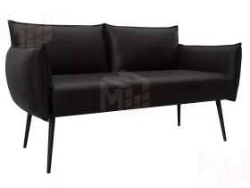 Диван прямой Лига-083 ( GRIFON 12 коричневый )