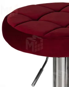 Табурет барный DOBRIN BRUNO (бордовый велюр (MJ9-43))