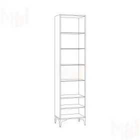 Шкаф пенал Валенсия 13.218