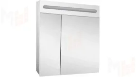 Шкаф-зеркало Аврора 60 см с подсветкой LED