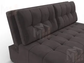 Диван прямой Лига-107 (140) ( SEVEN 727 коричневый )